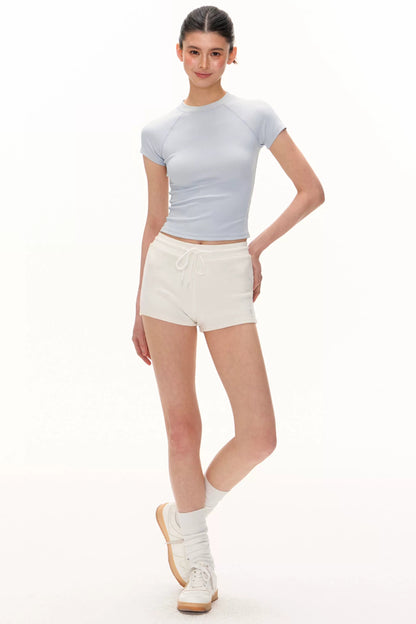 Lexi Solid Color Basic T-Shirt