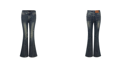 Jayla Retro Micro Flared Jeans