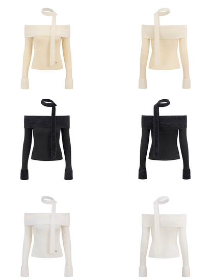 Amaia Long Sleeve Knit Sweather