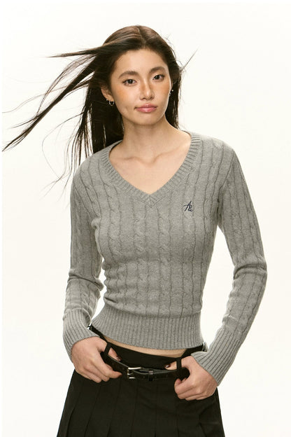 Morgan Retro Knitted Sweater