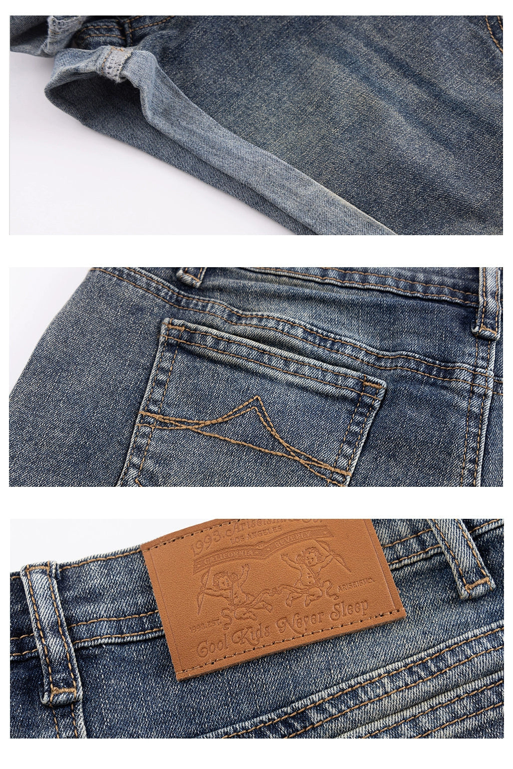 Yara Low Rise Denim Shorts