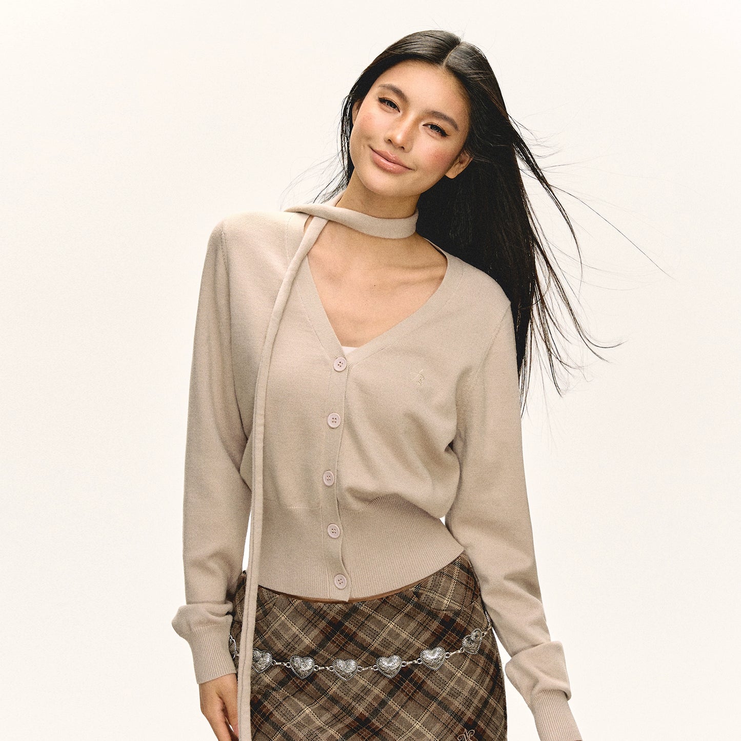 Melissa V Knit Cardigan