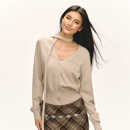 Melissa V Knit Cardigan