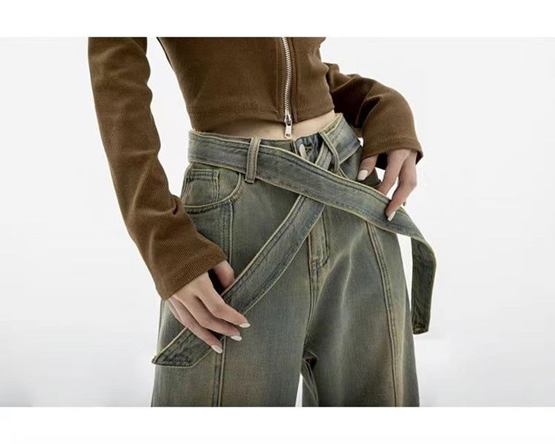 Olivia Y2k Jeans - Montfash