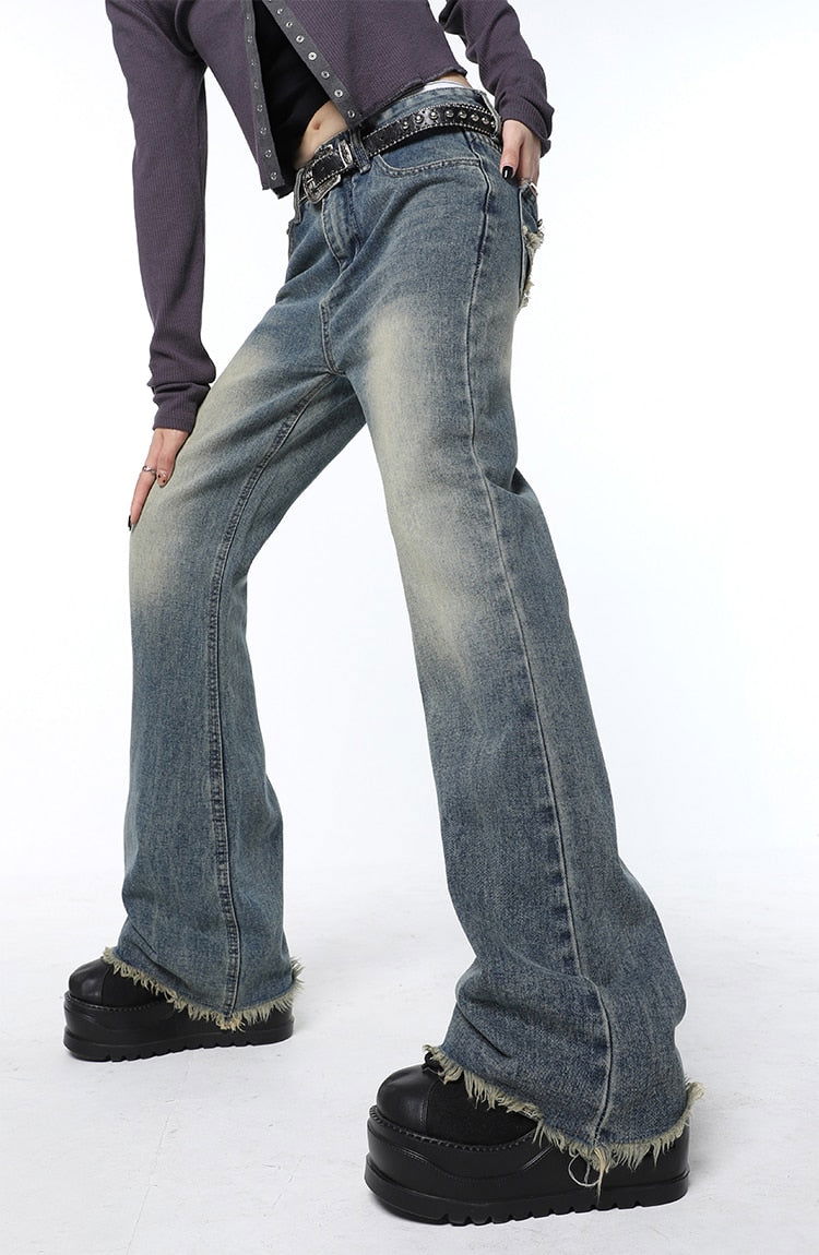 Quinn Star Baggy Jeans - Montfash