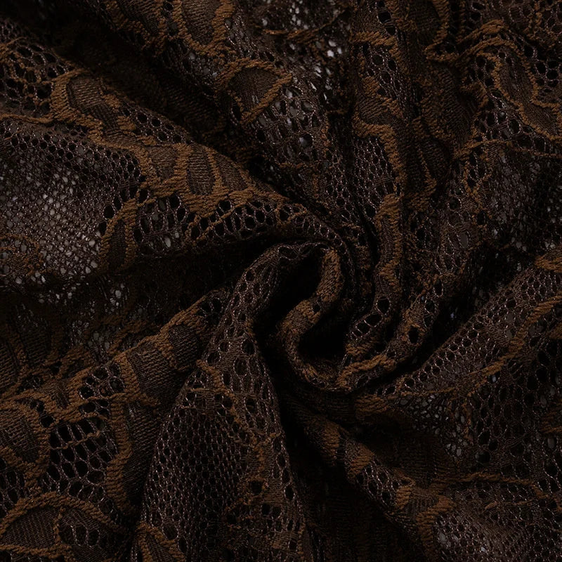 Serena Lace-Draped Satin Maxi Dress