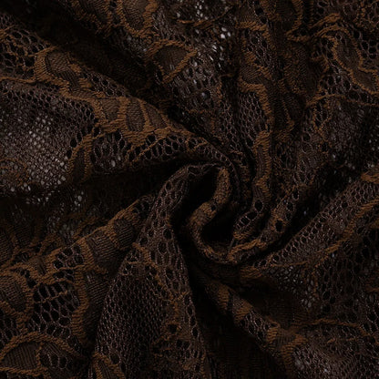 Serena Lace-Draped Satin Maxi Dress