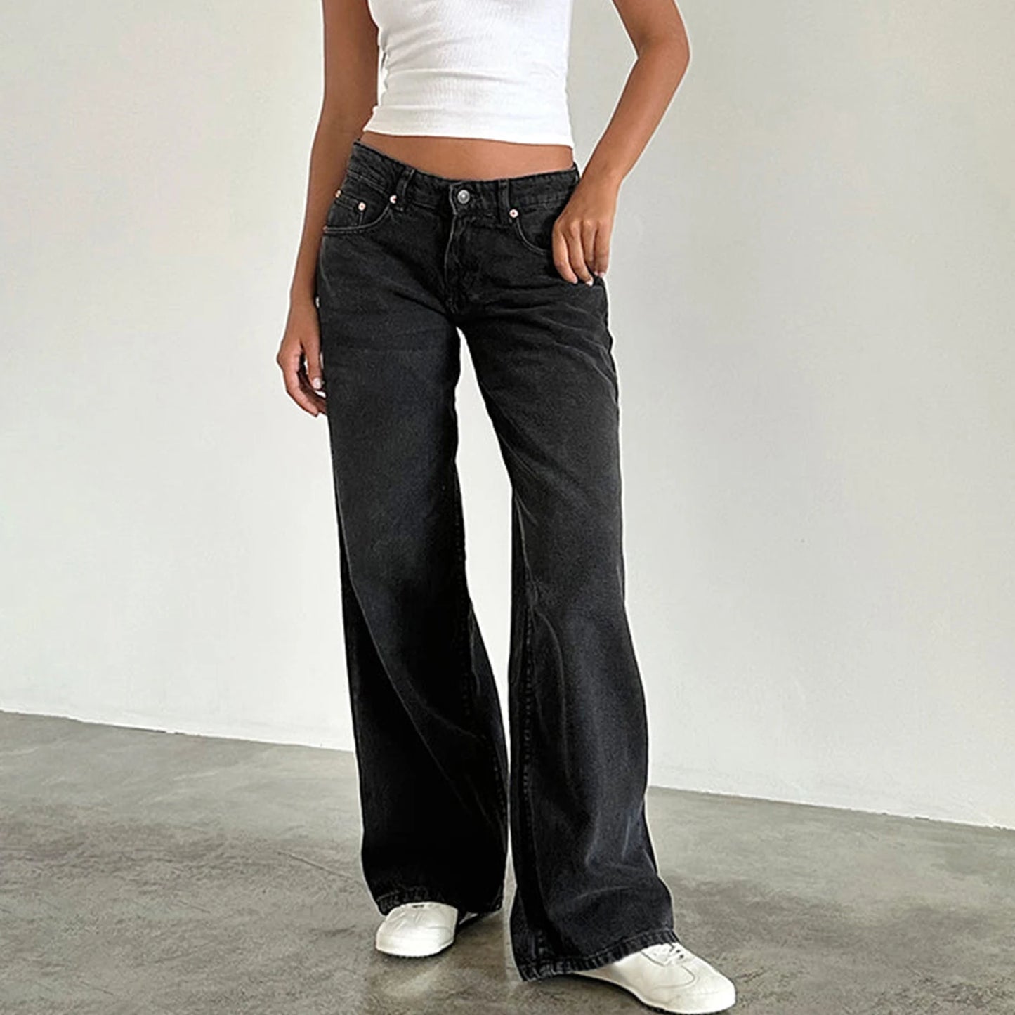 Emily Low Rise Baggy Jeans
