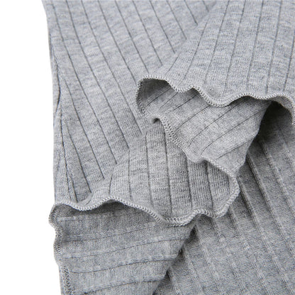 Sol Square Collar Long Sleeve T-Shirt