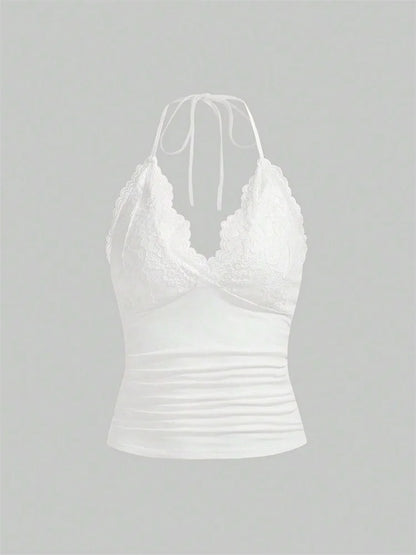 Esme V-neck Halter Top