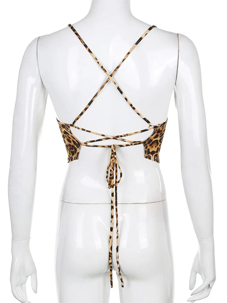 Leopard Cami Top