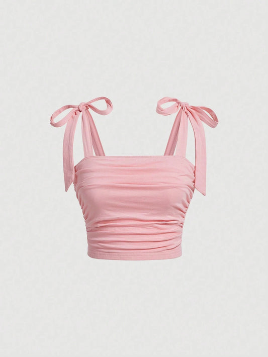 Colette Tie Shoulder Tank Top