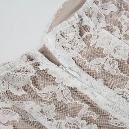 Lila Flare Puffed Sleeves Mini Dress