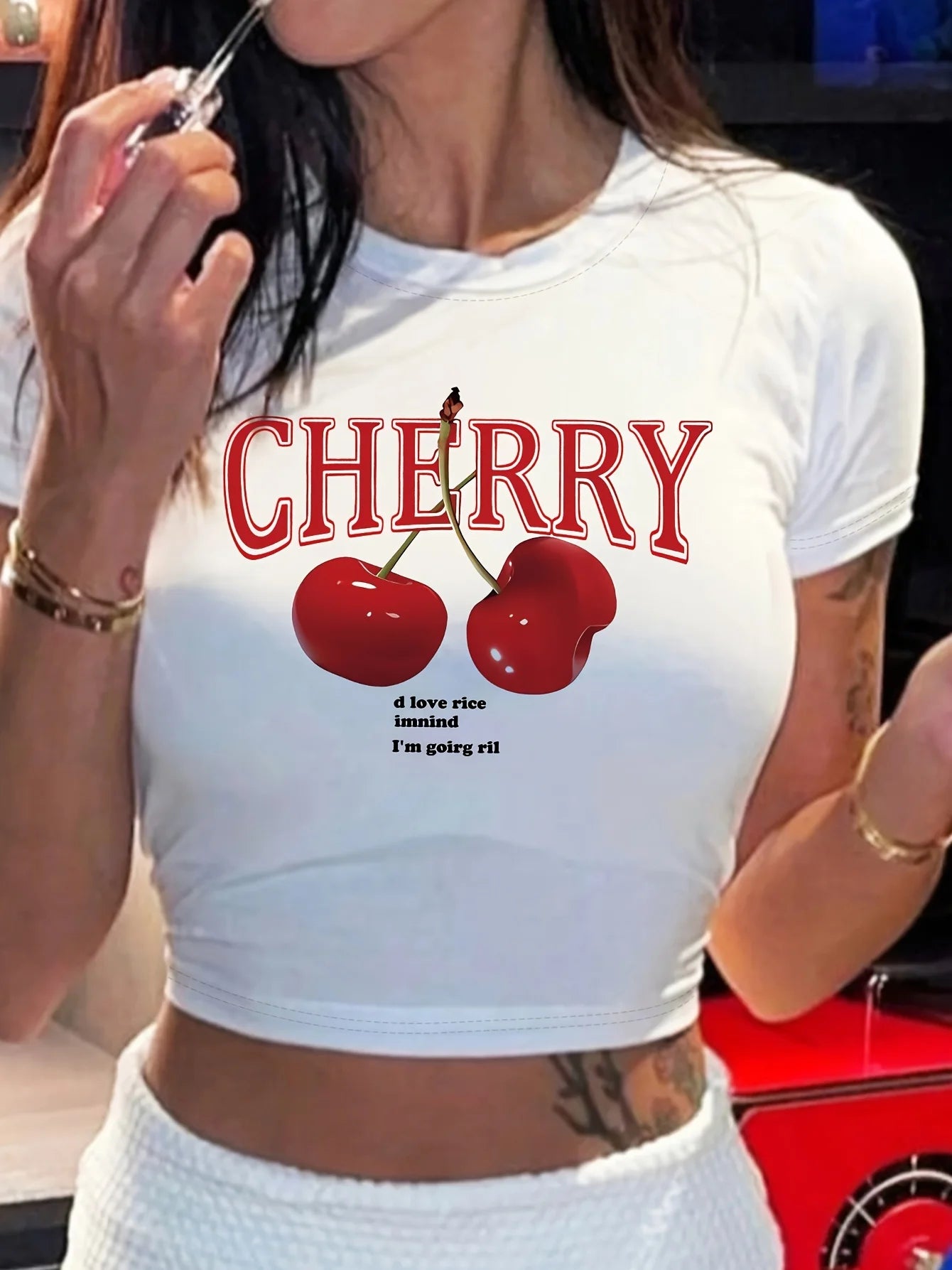 Kaia Cherry T-shirt