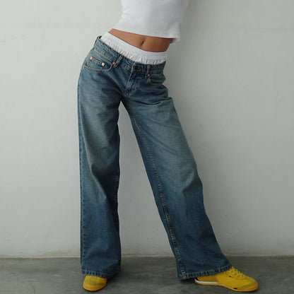 Emily Low Rise Baggy Jeans