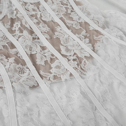 Lila Flare Puffed Sleeves Mini Dress