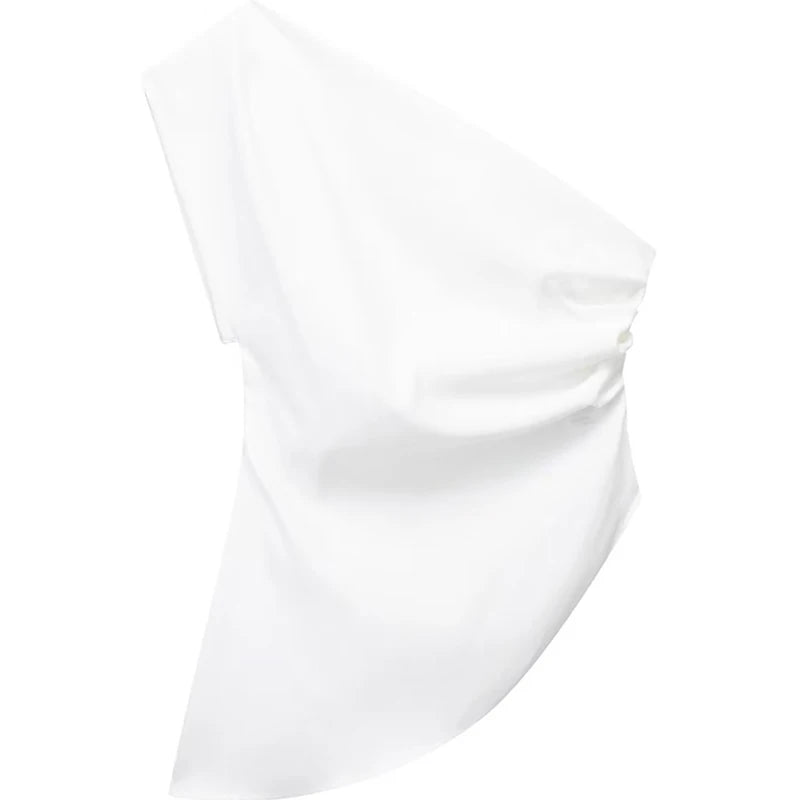 Pearl Asymmetric T-shirt
