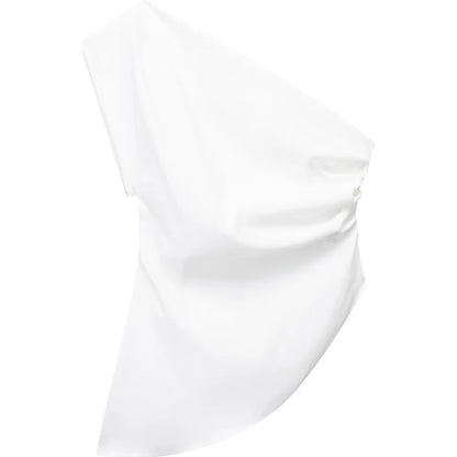 Pearl Asymmetric T-shirt