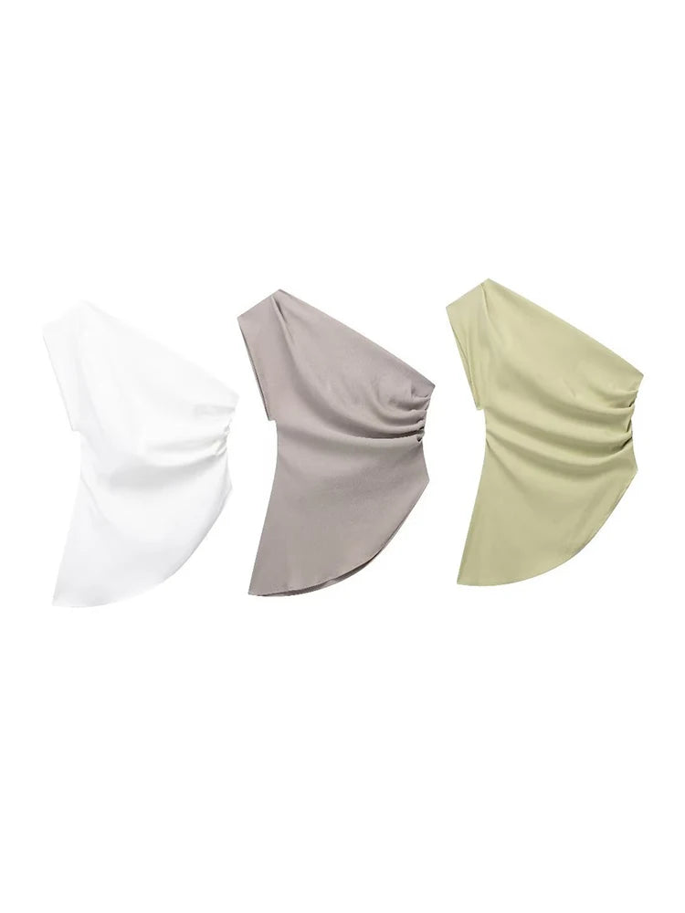 Pearl Asymmetric T-shirt