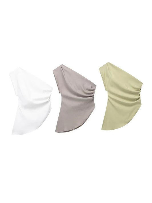 Pearl Asymmetric T-shirt