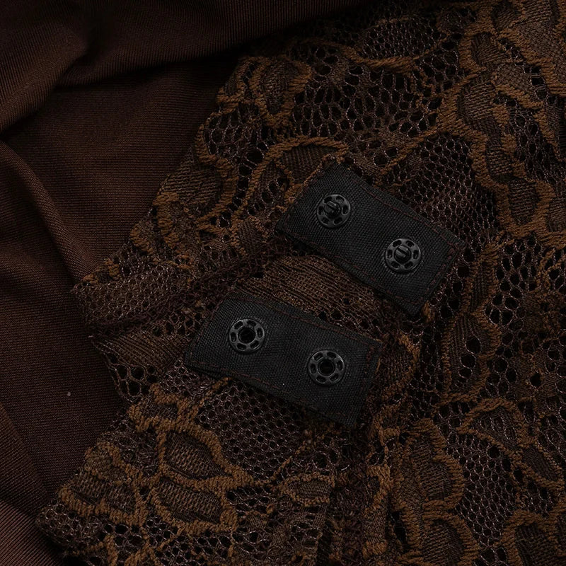 Serena Lace-Draped Satin Maxi Dress