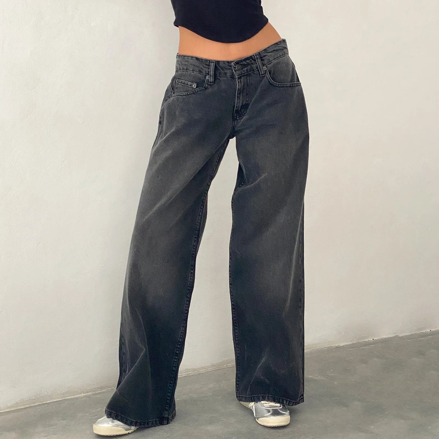 Emily Low Rise Baggy Jeans