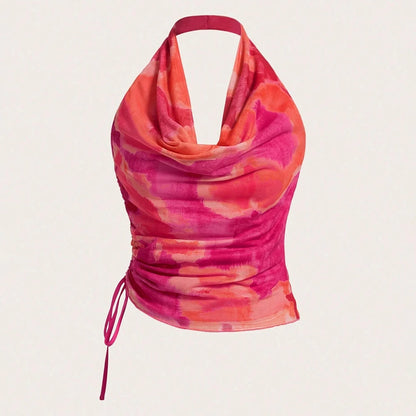 Flora Halter Top