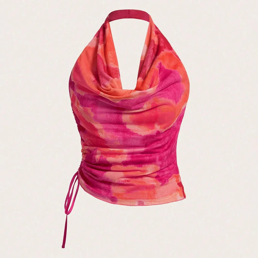 Flora Halter Top