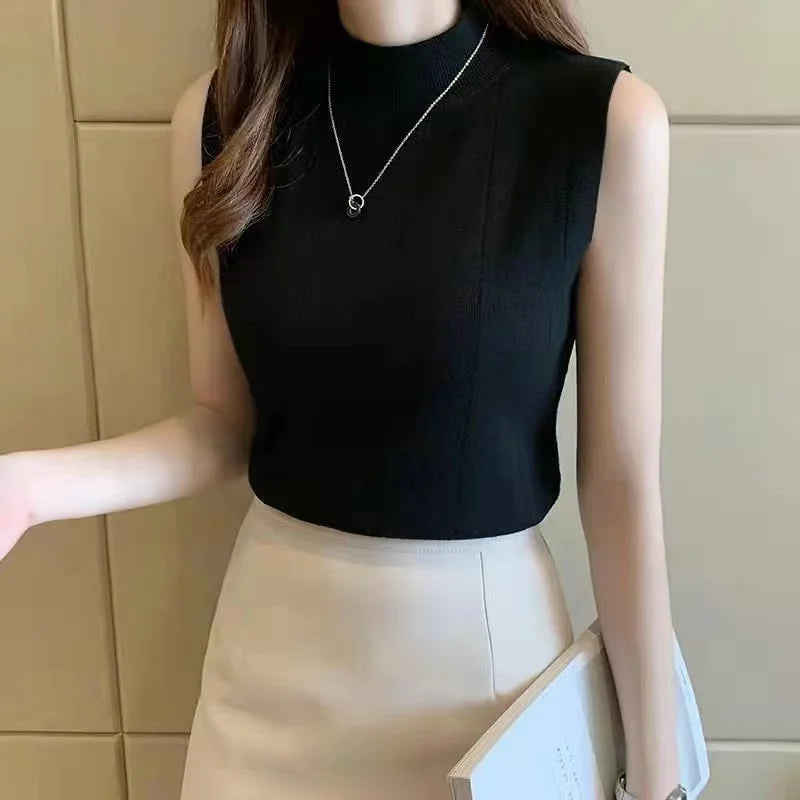 Phoebe Turtleneck Tank Top
