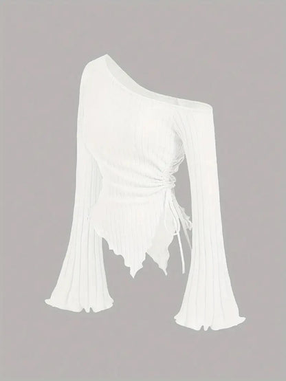 Skye Off Shoulder Long Sleeve T-shirt