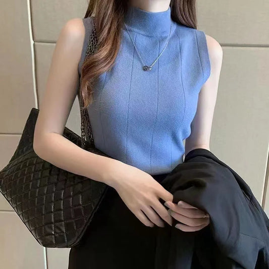 Phoebe Turtleneck Tank Top