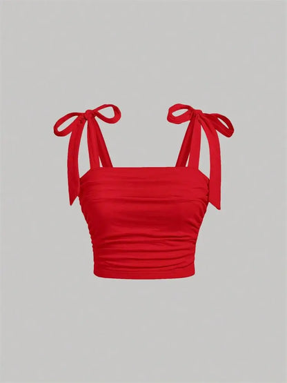 Colette Tie Shoulder Tank Top