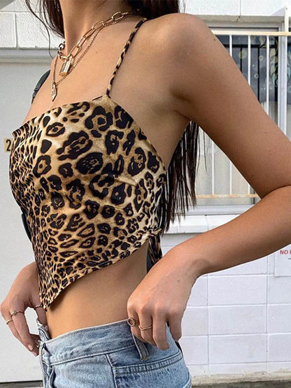 Leopard Cami Top