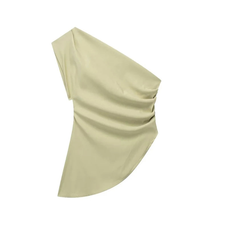 Pearl Asymmetric T-shirt