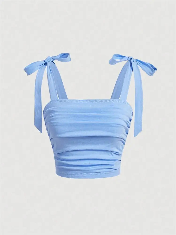 Colette Tie Shoulder Tank Top