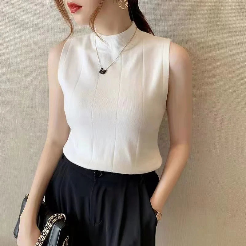 Phoebe Turtleneck Tank Top