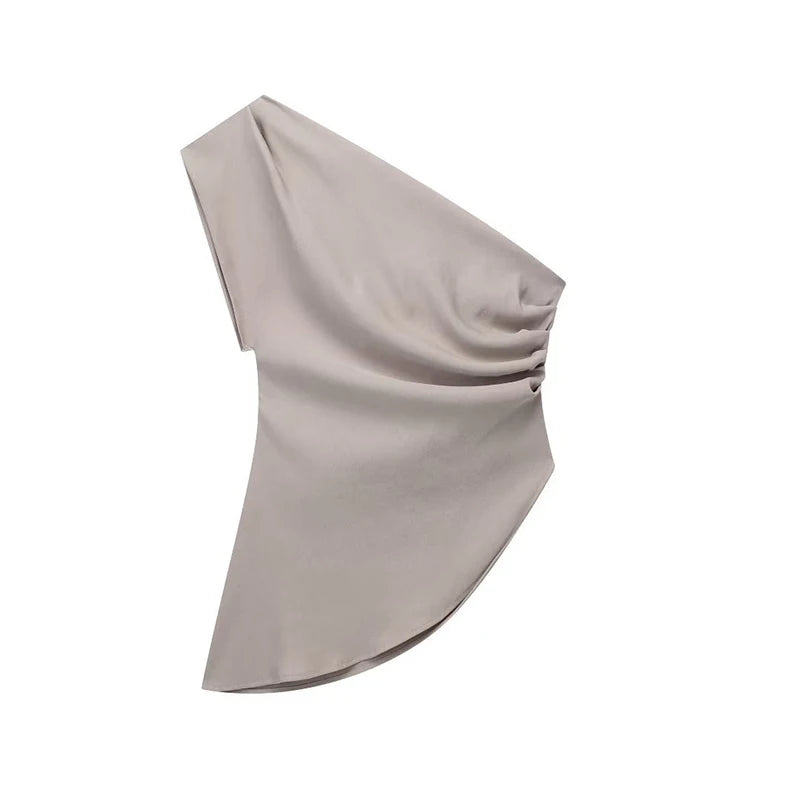 Pearl Asymmetric T-shirt