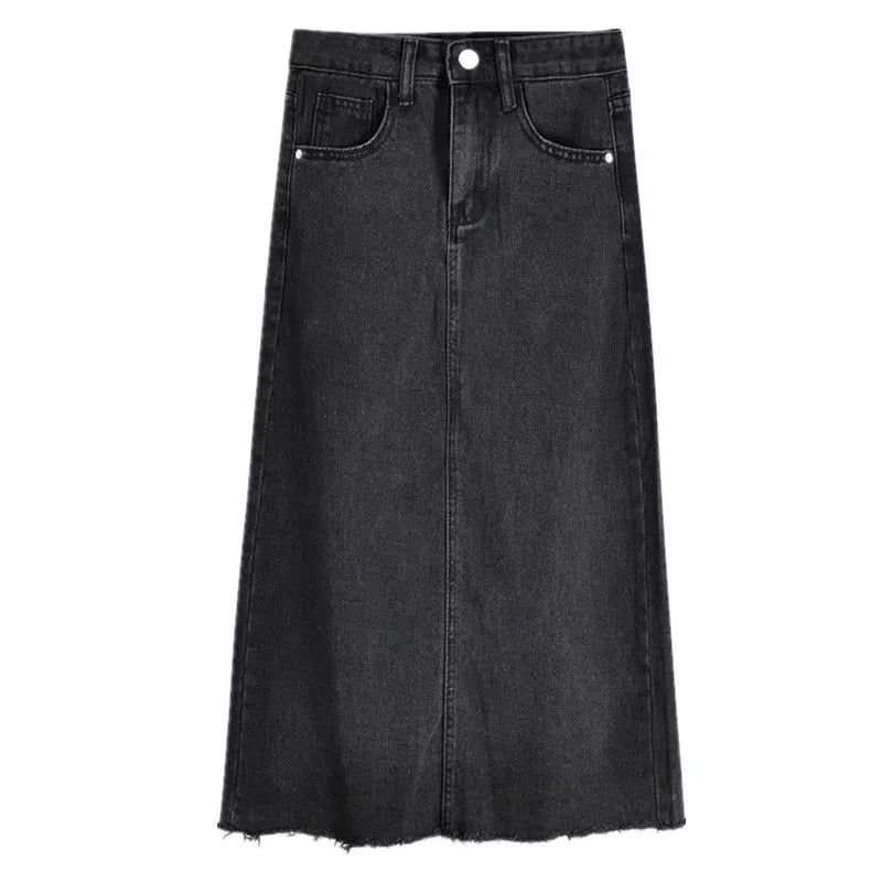 Hailey's Jean Midi Skirt