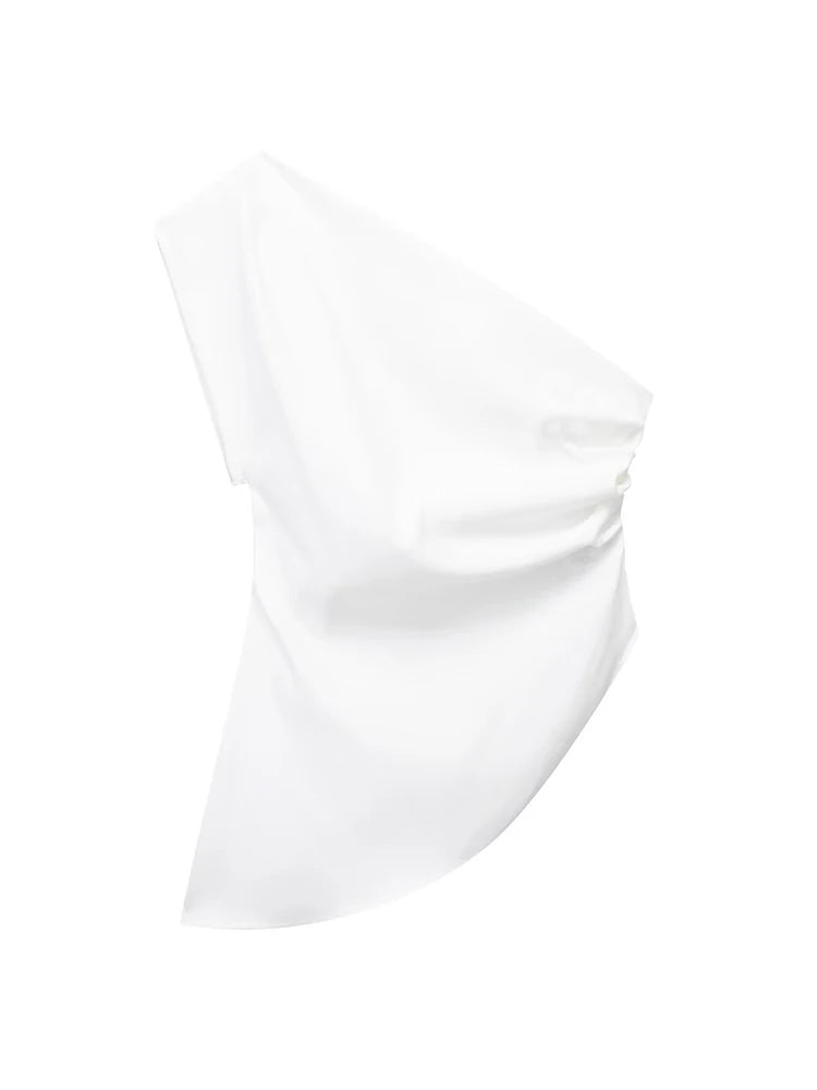 Pearl Asymmetric T-shirt
