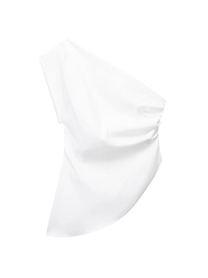 Pearl Asymmetric T-shirt