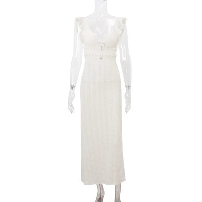 Serenity Knit Maxi Dress - Montfash