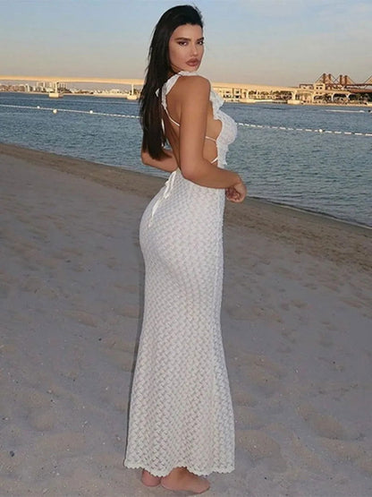Serenity Knit Maxi Dress - Montfash