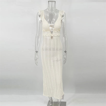 Serenity Knit Maxi Dress - Montfash