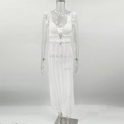 Serenity Knit Maxi Dress - Montfash