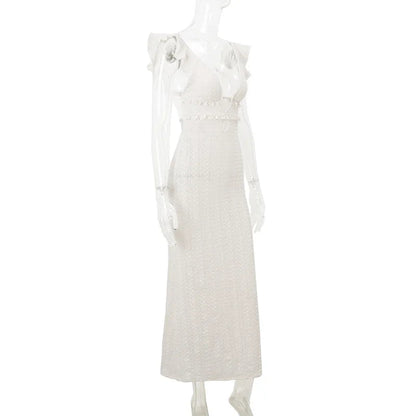 Serenity Knit Maxi Dress - Montfash