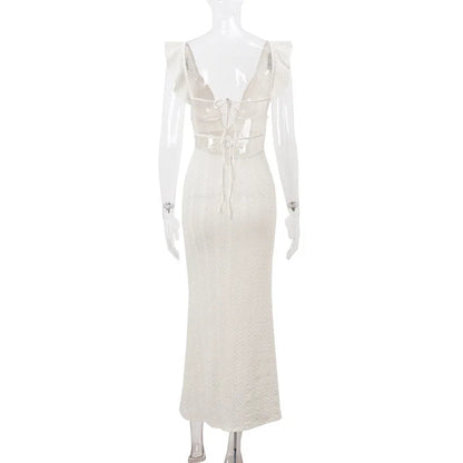 Serenity Knit Maxi Dress - Montfash