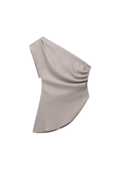 Pearl Asymmetric T-shirt