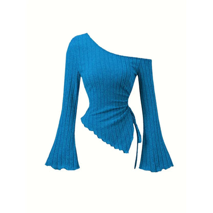 Skye Off Shoulder Long Sleeve T-shirt