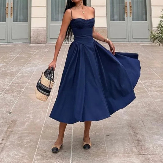 Jade Elegant Midi Dress