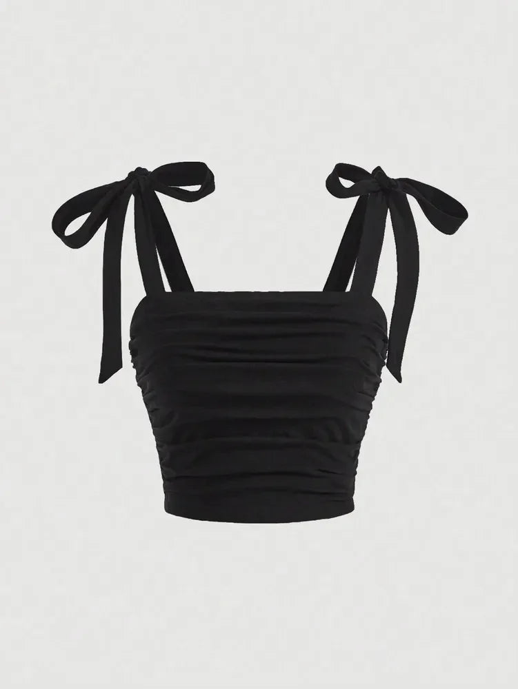 Colette Tie Shoulder Tank Top